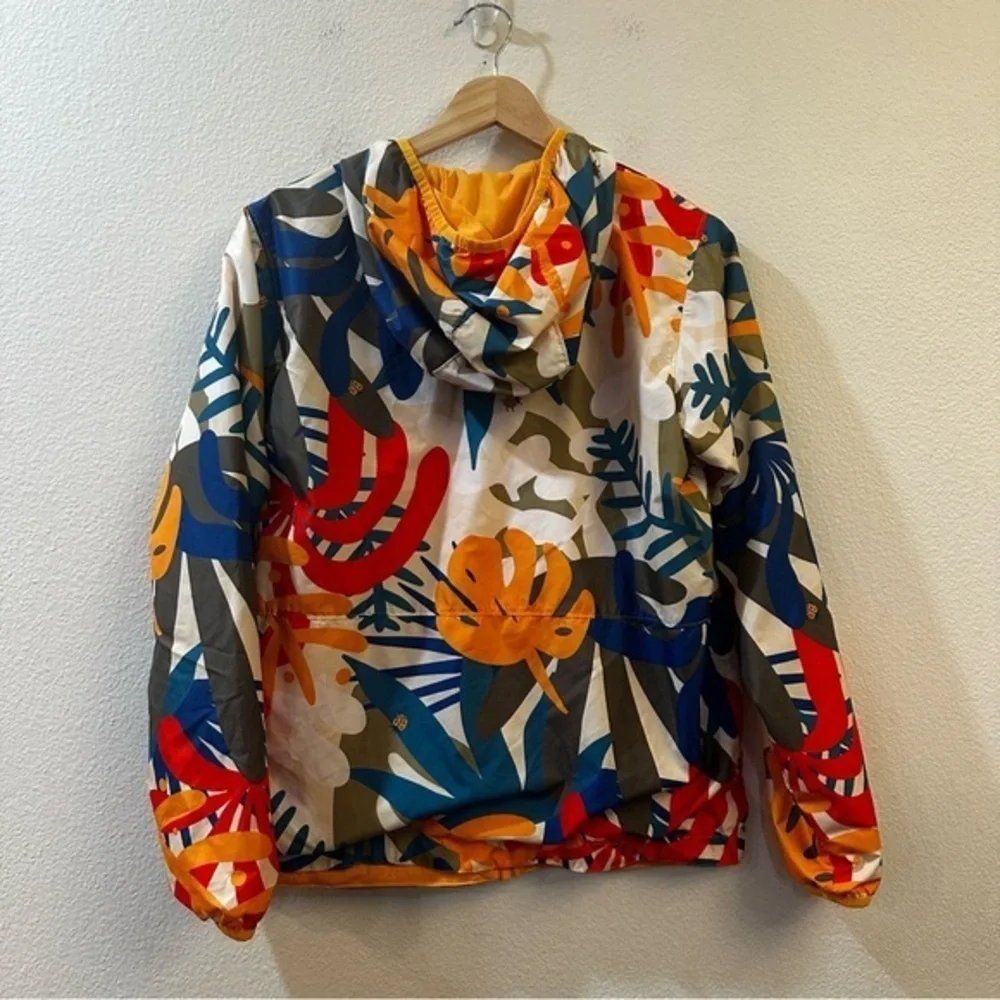 Columbia Pixel Grabber Youth‎ Size Large Girls Reversible Hooded Jacket Colorful